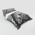 thumbnail image 2 of Ambesonne Vintage Bedding Set 4 Pcs, Moon Sun Planets Image, Queen, Charcoal Grey, 2 of 2