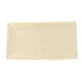thumbnail image 2 of Plastic Table Cover, Round, 84-Inch, Ivory, 2 of 2