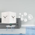 thumbnail image 2 of Reloj De Pared Moderno Cuadrado De Doble Cara Con Espejo Acrílico, Diseño De Pez, Extraíble, Silencioso, Decorativo, Para Restaurante, Tienda, Hotel., 2 of 8