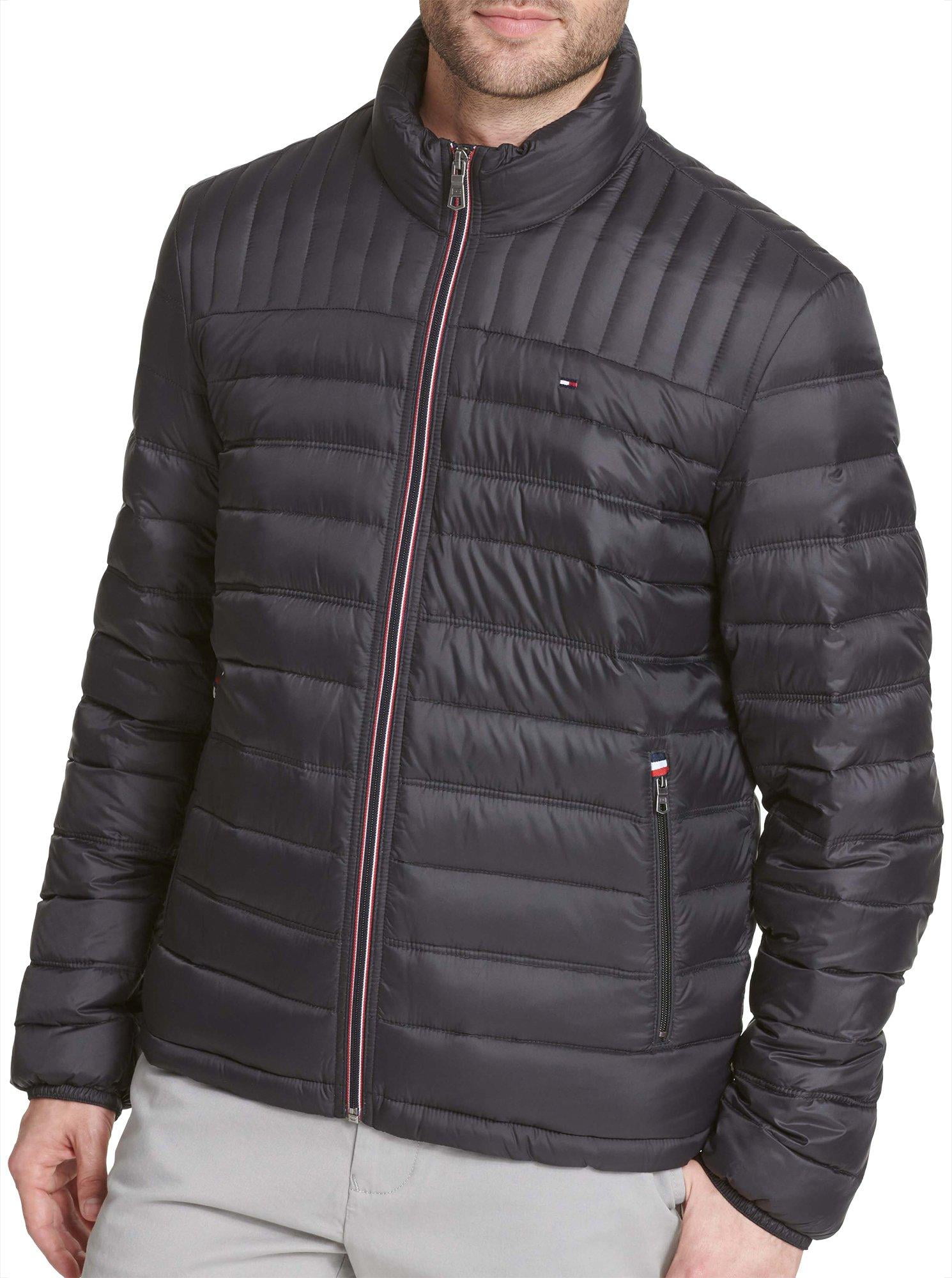 tommy hilfiger men's packable jacket