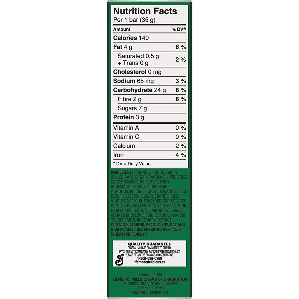 Trail Mix Fruit and Nut Chewy Granola Bars, 5-Count, 175 Gram (Pack of 3) by Nature Valley
