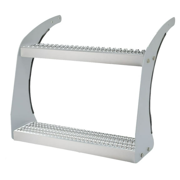 Top & Bottom Fuel Tank Step with Bracket Fits 23" Fuel Tank, Replaces Peterbilt Trucks