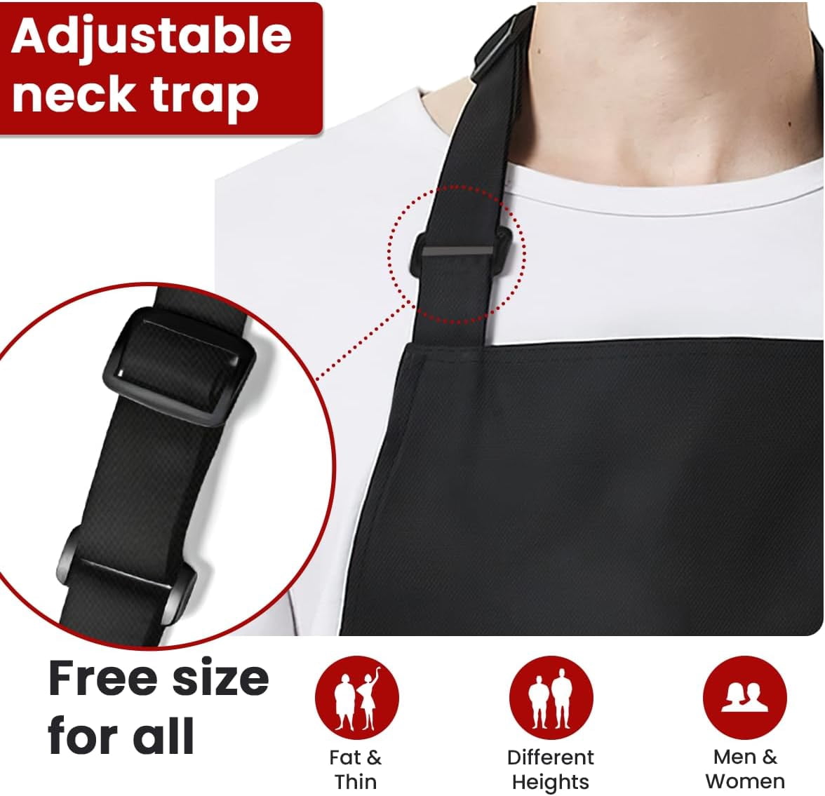 Funny Apron for Dad - Birthday Father’s Day Cooking Grilling Gifts for Mens