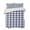 Blue, variant on Navy Blue White Plaid Summer Quilt Set King Size, Soft Microfiber Quilted Bedding Set with 2 Pillow Shams, Farmhouse Checkered Buffalo Lightweight All Season Bedspread Coverlet for Bedroom 96"x106"