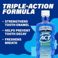 thumbnail image 4 of Enjuague bucal ACT Restoring Fluorine Cool Mint 532 ml, 4 of 5