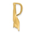 thumbnail image 2 of 14K Yellow Gold Charm Pendant Men'S 17 mm 21 Diamond-Cut Whale Tail Slide, 2 of 4