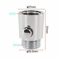 thumbnail image 5 of Wodtesl Electroplating Water Saving Shower Head Control Switch - ABS Shut Off Valve for Handheld Showerheads and Bidet Sprays - Precise Flow Control, 5 of 10