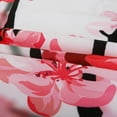 thumbnail image 5 of Cherry Blossom Shower Curtain Pink Floral Shower Curtain with 12 Hooks Sakura Fabric Bath Curtain Decorative Japanese Shower Curtain, 72" X 72", 5 of 6