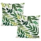 thumbnail image 1 of Funda de almohada cuadrada para sofá cama, 2 uds., funda de almohada con elemento de jardín, 1 of 5