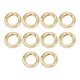 thumbnail image 1 of 10 Unids 0.93 pulgadas Mosquetón Clips a presión Sujetadores Broche Anillos de salto Aleación de zinc Durable para llavero Bolso Llavero DIY Artesanía , dorado Macarena none, 1 of 7