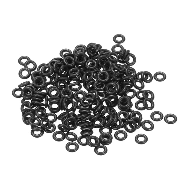 Anillos de eje de dardos Uxcell, paquete de 200 anillos de goma para un mejor agarre