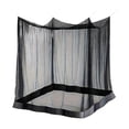 thumbnail image 1 of Lttoisl Extra Large Black Mosquito Net, 220x200x200cm Polyester Fiber, Indoor Outdoor Insect Protection, Bed Canopy for Camping, Travel, Home, Bug Screen, 1 of 8