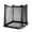 Black, variant on Agiufgs Mosquito Net Extra Large 220, Fine Mesh Insect Barrier with Polyester Design, for Camping Patio Bedroom Setup and Daily, White