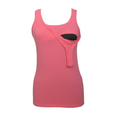 

LVMA1500 - 100% premium Cotton - Women Nursing Maternity Tank Top