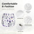 thumbnail image 6 of Picia Lavender Bicycle Pattern Women's 2 in 1 Athletic Running Shorts High Waisted Workout Casual Gym Sweat Shorts with Comfy Liner Zipper Pockets-X-Large, 6 of 9