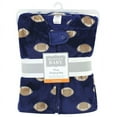 thumbnail image 2 of Hudson Baby Infant Boy Plush Sleeveless Sleeping Bag, Sack, Blanket, Football, 18-24 Months, 2 of 2