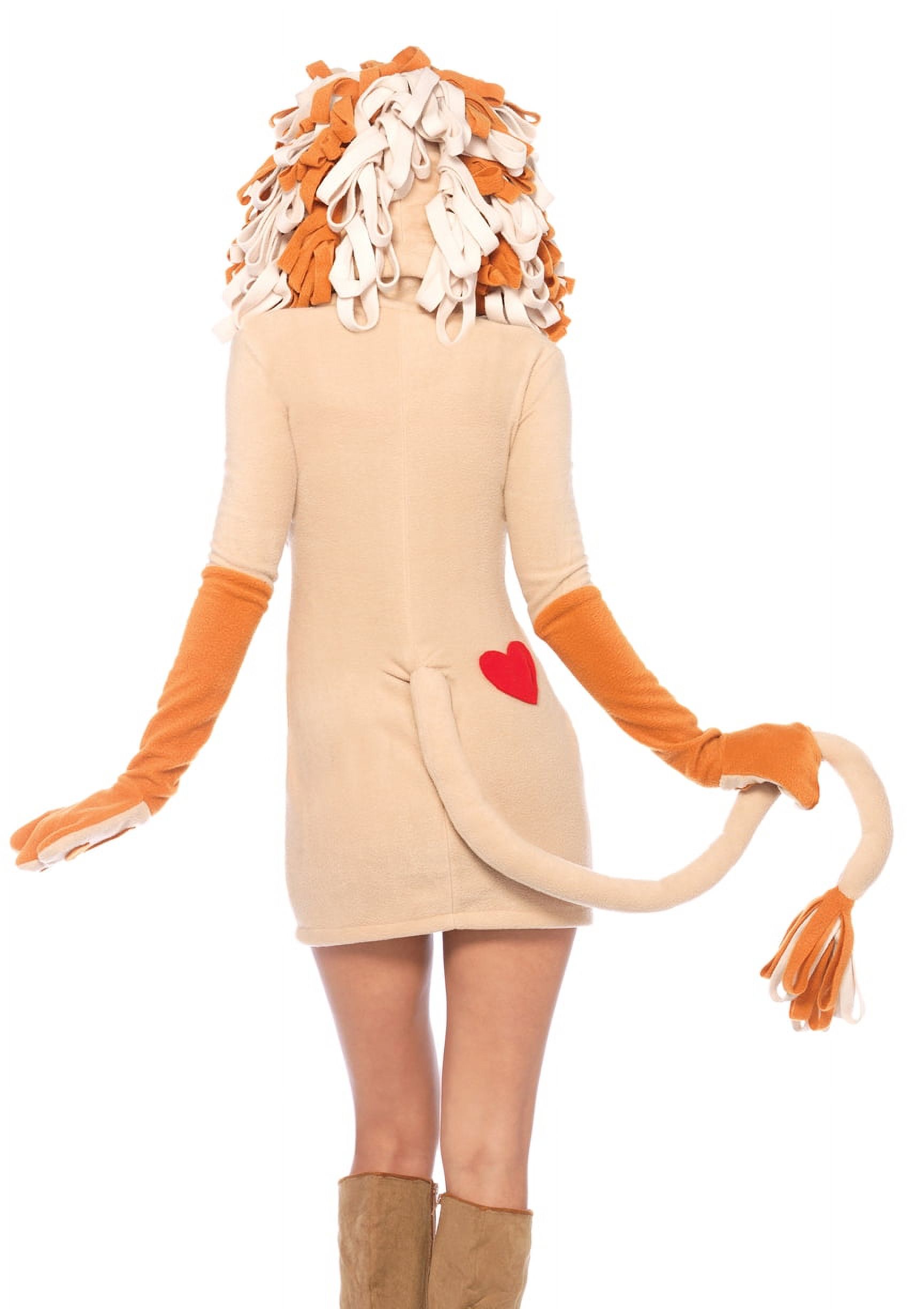 Leg Avenue Women's Cozy Cute Lion Dress Costume