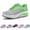 Green, variant on Women’s Platform Wedge Sneakers, Slip On & Lace Up 2 Inch Rocker Bottom Walking Shoes, Breathable Mesh Lightweight Casual Daily Footwear