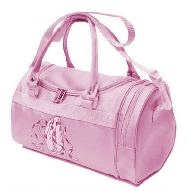 Bolsa de lona pequeña de baile para niñas Bolsa pequeña de gimnasio Bolsas de noche para niños Bolsas de fin de semana-1PCS-Tela impermeable de un solo hombro
