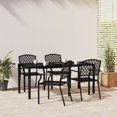 thumbnail image 1 of vidaXL 5 Piece Garden Dining Set Anthracite Steel, 1 of 5