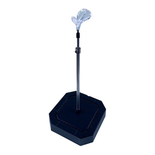 Soporte para muñecas, soporte para exhibiciones en casa, para muñecas, altura ajustable para modelos 1/3 y 1/4, muñecas articuladas de 60 cm Negro