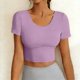 thumbnail image 2 of Camiseta de Senderismo de Manga Larga para Mujeres Camiseta de Senderismo Seca Rápida Y Respirable Ropa de Fitness Suelta, 2 of 7