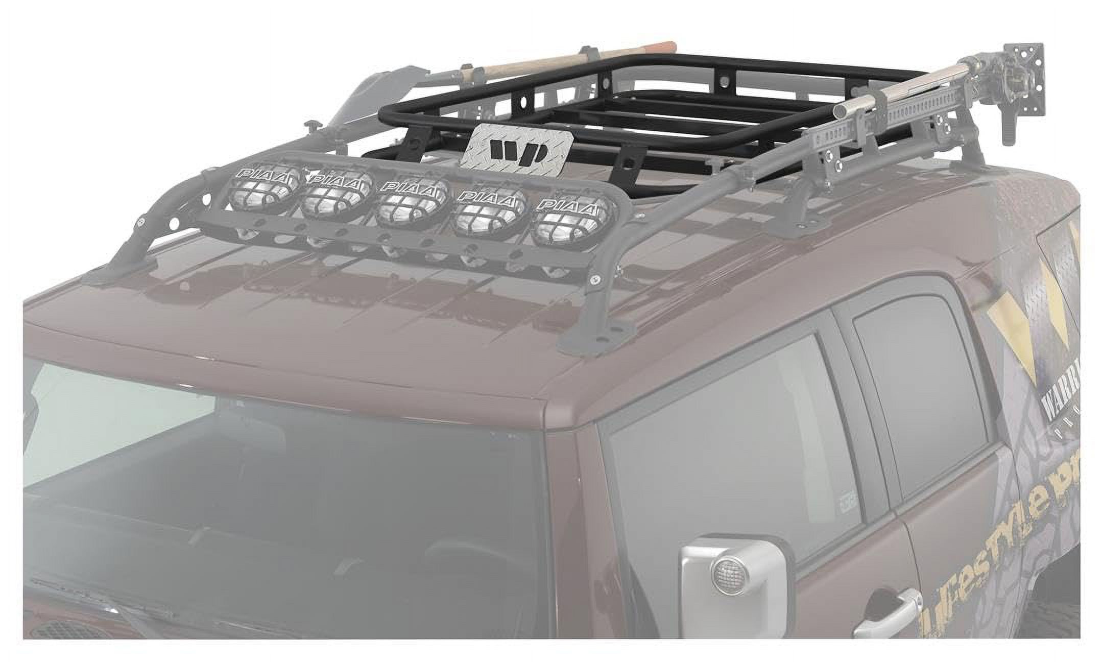 Warrior Drop-In Cargo Rack for Toyota FJ Cruiser - 3810