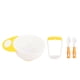 thumbnail image 3 of Juego de cuencos para puré, cuenco para alimentación de bebés, kit de alimentación para puré, cuenco para alimentación de bebés, diseño exquisito, 3 of 11
