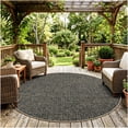 thumbnail image 2 of Koeckritz Rugs Garden Escape Fencepost Premium Indoor/Outdoor Area Rug, 8' Round, 2 of 8