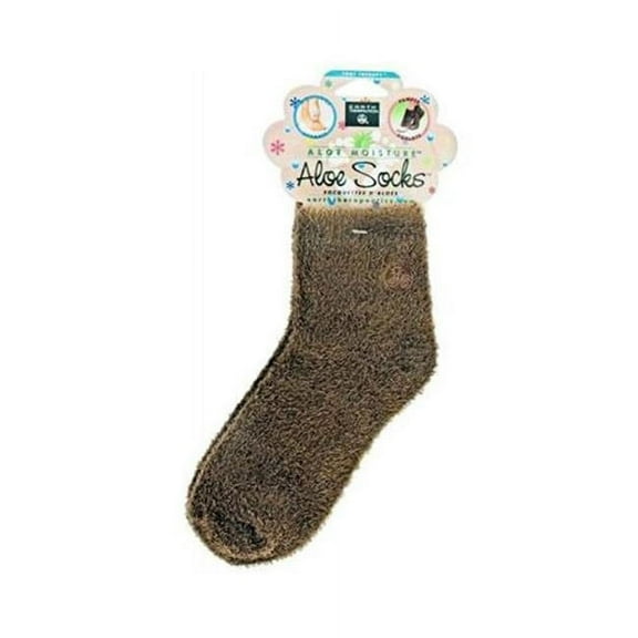 Earth Therapeutics HG0634725 Socks Infused Socks - Brown, Pair