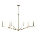 thumbnail image 7 of 6 Light Chandelier-29.25 Inches Tall And 57 Inches Wide-Matte Brass Finish Capital Lighting 450661Ma, 7 of 7