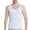 White, variant on Men's Front Button Tummy Tucking Chest Shape Shaping Vest Sleeveless Compression Shirt
