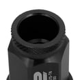 thumbnail image 4 of J2 Engineering LN-T7-023-15-BK J2 Engineering 7075 -T6 Forged Aluminum M12X1.5 20Pcs 40mm Height Open -End Lug Nut Sets w / Socket Adapter (Black), 4 of 6