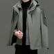 thumbnail image 2 of Chaqueta de hombre de primera calidad, chaqueta para exteriores, tres en uno, forro desmontable, resistente al viento y al agua, chaqueta de montañismo, nuevo producto, 2 of 5