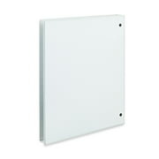Pen+Gear White 1-Inch D-Ring Durable View Binder
