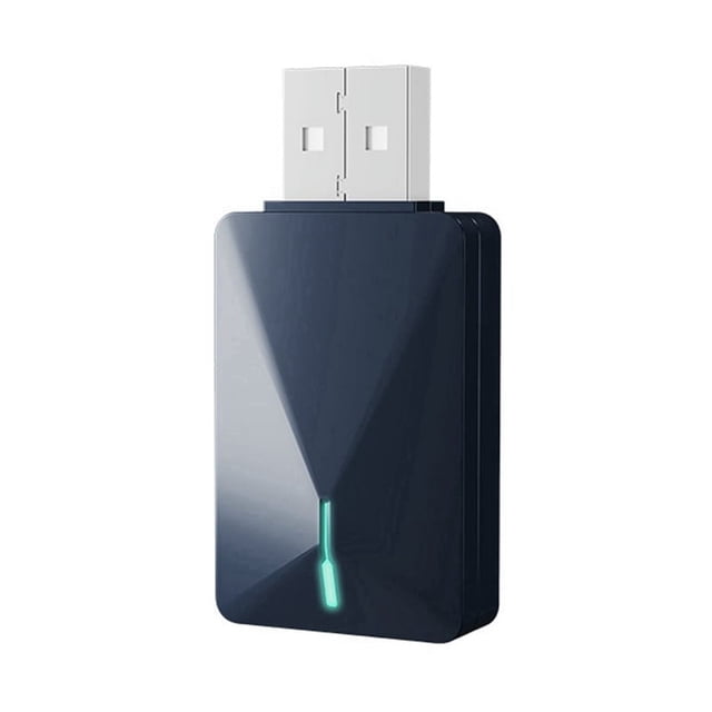 Adaptador Inalámbrico CarPlay para Coche, Smart Mini Box Plug & Play Bluetooth para Modelos de Coche con Conexión por Cable o Inalámbrica
