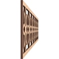 thumbnail image 3 of Ekena Millwork 46 3/4"W x 10"H x 3/8"T Daisy Fretwork Moulding, Red Oak, 3 of 13