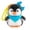 E, variant on Penguin Plush Desk Buddy – Stuffed Animal Charm with Cute Accessories, Soft Keychain Pendant for Office Decor & Creative Gift Giving