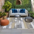 thumbnail image 2 of Yellow Gray Outdoor Rug for Patio/Deck/Porch, Non-Slip Large Area Rug 6 x 9 Ft, Rustic Vintage Shabby Mottled Wood Grain Indoor Outdoor Rugs Washable Area Rugs, Reversible Camping Rug Carpet Runner, 2 of 8