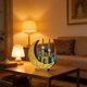thumbnail image 4 of Lámpara de Mesa de Madera de Luz Nocturna Decorativa Ramadan Kareem Mesa Castillo Y Luces Nocturnas Lunares Eid Mubarak Ornamentos Mesa Pieza Central, 4 of 6