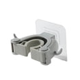 thumbnail image 2 of HEVIRGO Bathroom Wall Mounted Brush Broom Storage Holder Mop Hanging Hook Storage Rack, 2 of 8