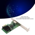 thumbnail image 3 of PCIe Gigabit Ethernet Server Adapter, PCB Reduce Power Consumption PCI E X1 Single Port 2.5G Ethernet  Adapter Plug and Play I226 T1 Efficient  for PC, 3 of 7