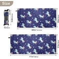 thumbnail image 4 of GZHJMY Magic Unicorn Beach Towel Quick Dry Absorbent Bath Towels Sandproof Lightweight Towel for Gym Yoga Sports Swimming - 31x71in Bath Towels, 4 of 7