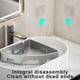 thumbnail image 4 of Corner Bathroom Counter Organizer Organizer Bathroom Sink Organizer Bathroom Organizer Countertop For Storage Bathroom Corner Shelf, 4 of 6