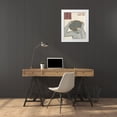 thumbnail image 3 of Unknown 12x14 White Modern Wood Framed Museum Art Print Titled - Dhiver, 3 of 4
