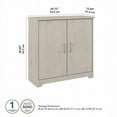 thumbnail image 2 of Bush Furniture Cabot Small Storage Cabinet in Linen White Oak - Engineered Wood, 2 of 6