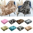 thumbnail image 3 of UTXQFD ,Super Soft Faux Fur Throw Blanket for Couch Sherpa Fuzzy Plush Warm Blanket for Sofa Bed,63*51.2 Inches, 3 of 3