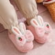 thumbnail image 5 of Zapatillas de casa lindas para niña, zapatillas interiores cómodas, zapatillas de algodón de invierno, 5 of 6
