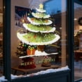 thumbnail image 5 of FastXmas Christmas Window Clings Sticker Decoration,Extra Large Christmas Tree Bows Electrostatic Stickers for Clothing Store Glass Scene Decorations for Wall Window Door Glass Stickers(21.6x15.7In), 5 of 6