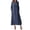 46#Navy, variant on Women Solid Caftan Kaftan Loungewear Maxi Plus Size Long Loose Dress S to 3XL